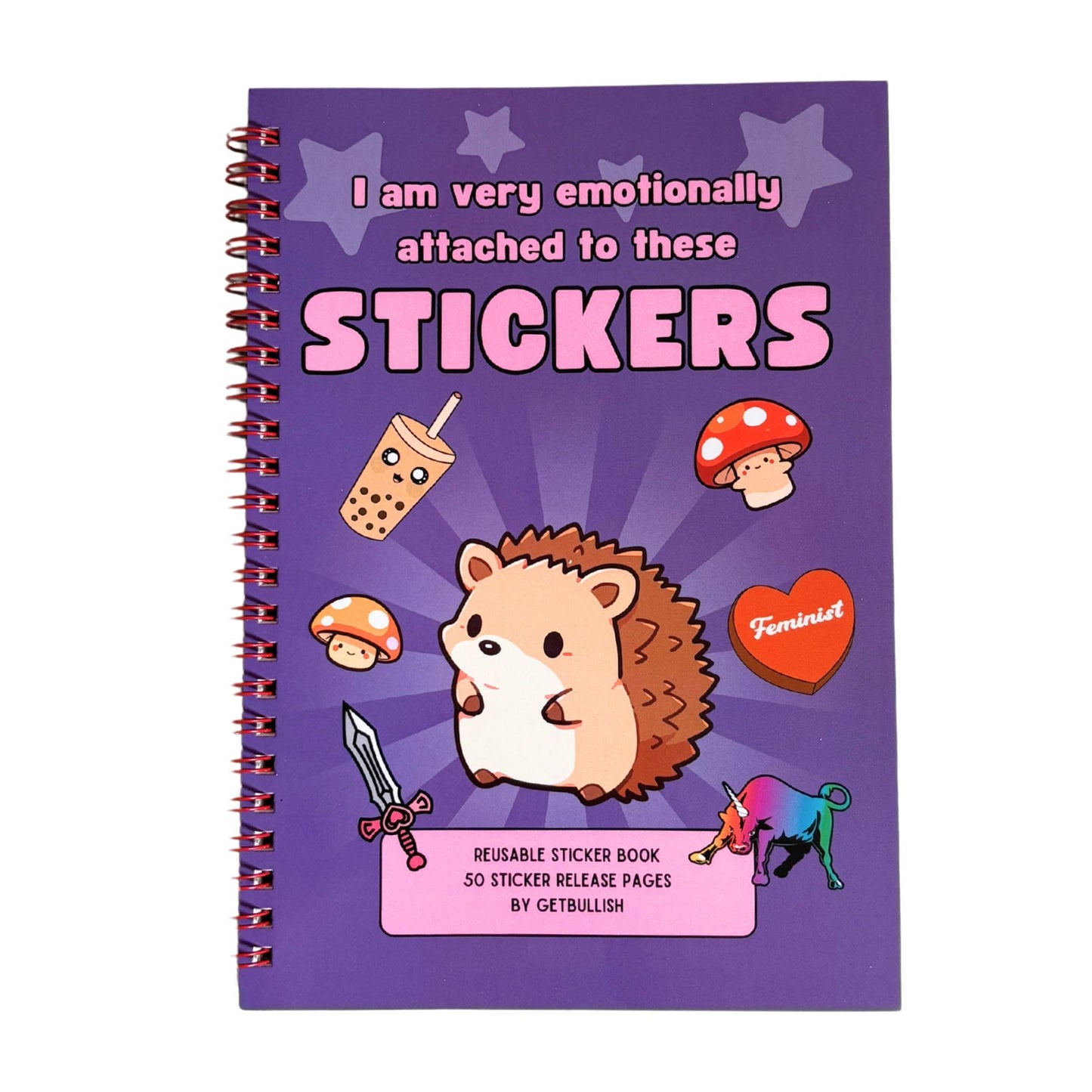 I Am Very Emotionally Attached to These Stickers + 8 Funny Stuff Stickers Bundle