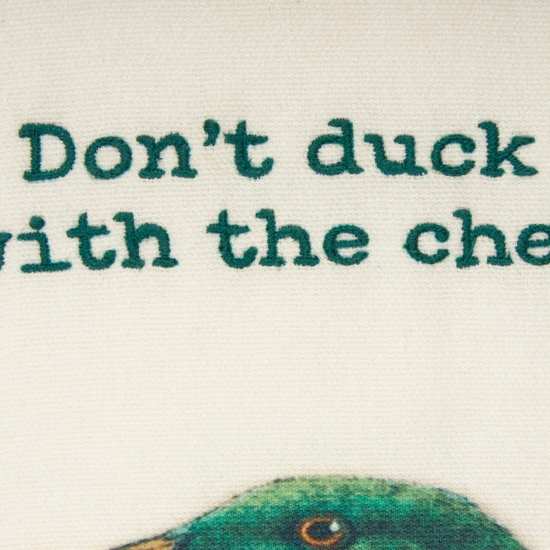 I Don't Give A Duck / Don't Duck with the Chef Potholder and Oven Mitt Kitchen Set