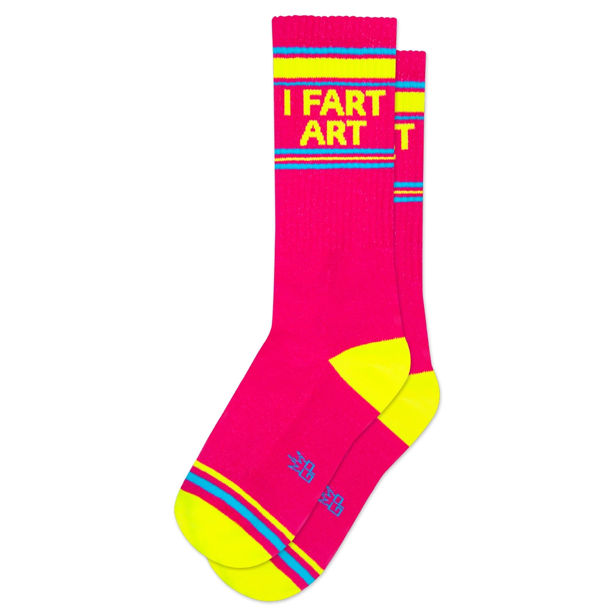 I Fart Art Crew Socks | Unisex | Gym Socks