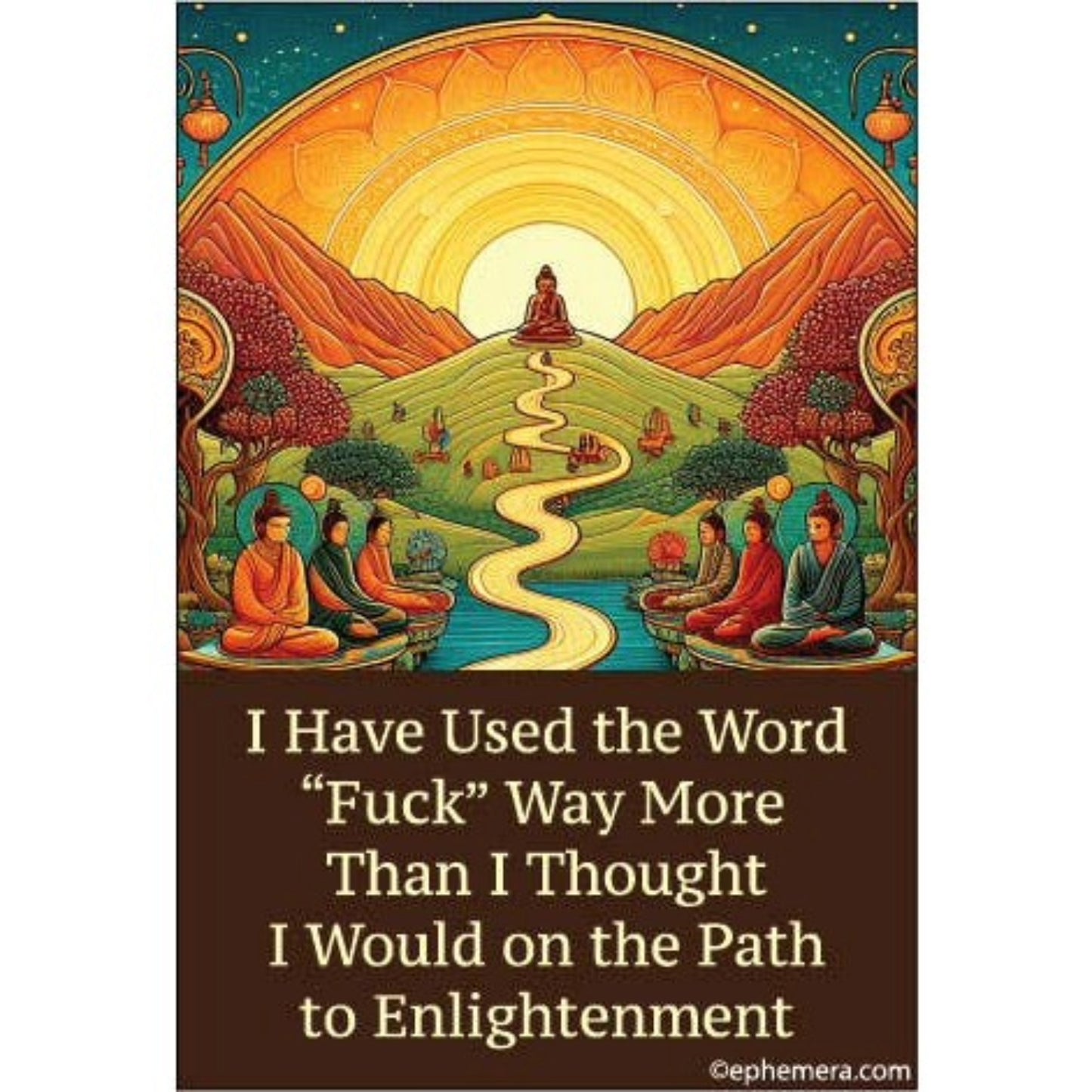I Have Used The Word "F***" Way More Than I Thought Rectangular Fridge Magnet | 3" x 2"-Ephemera-The Bullish Store