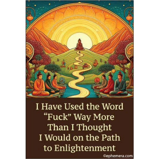 I Have Used The Word "F***" Way More Than I Thought Rectangular Fridge Magnet | 3" x 2"-Ephemera-The Bullish Store