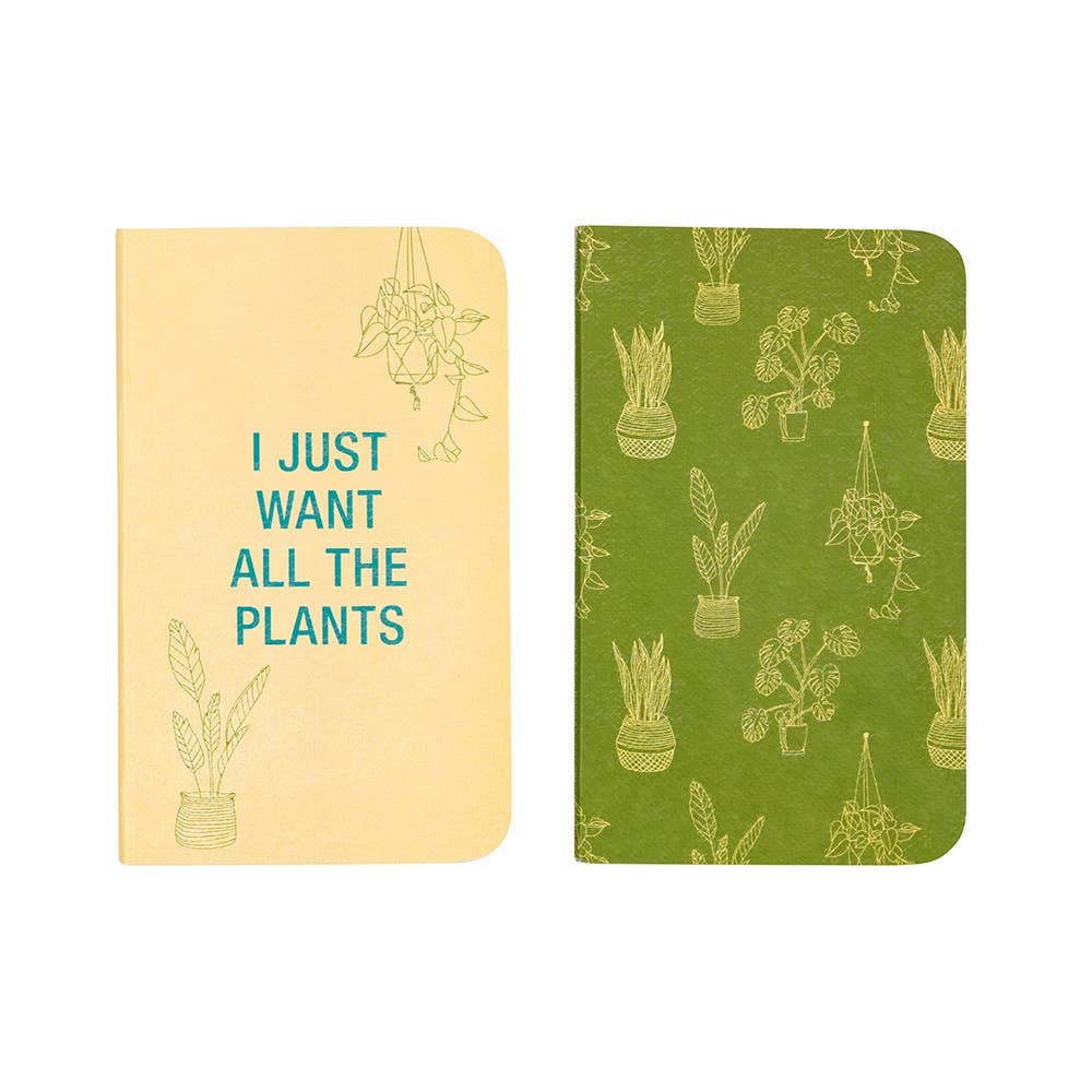 I Just Want All the Plants | Mini Note Book Set