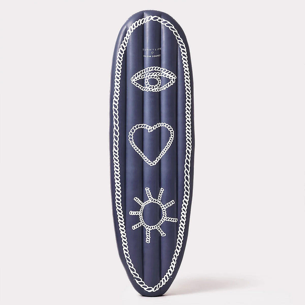 I Love Sun Lie On Pool Float | Goth Mystical Occult Style Inflatable Lounger