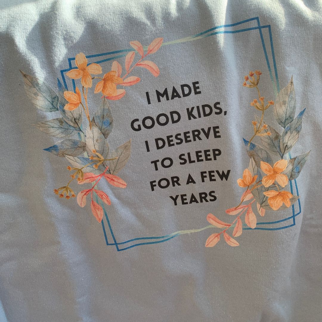 I Made Good Kids I Deserve To Sleep For A Few Years Unisex Heavy Blend™ Crewneck Sweatshirt