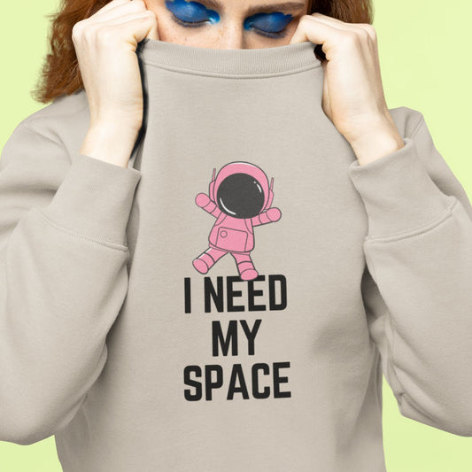 I Need My Space Astronaut Unisex Heavy Blend™ Crewneck Sweatshirt