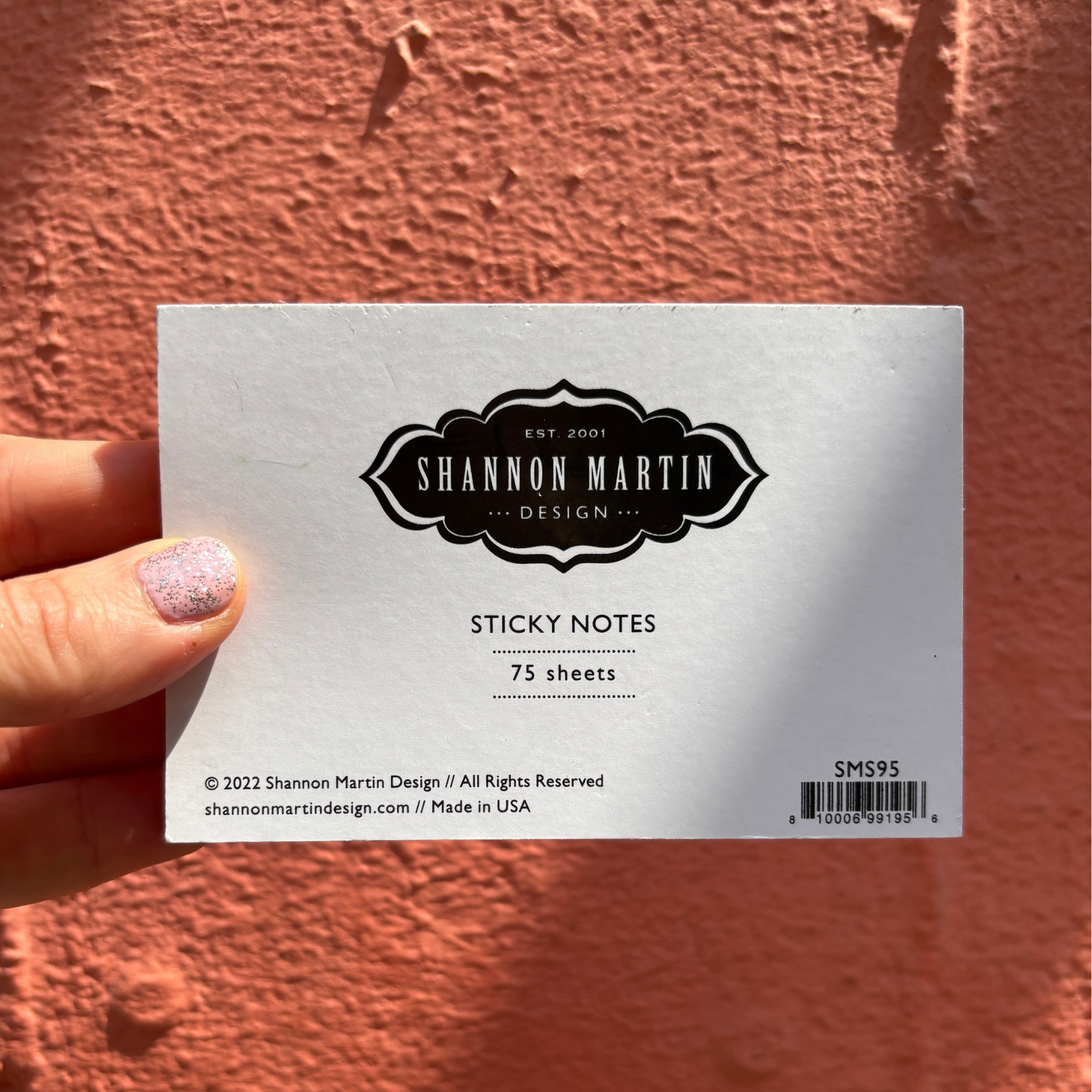 I'd Agree With You But Then We'd Both Be Wrong Sticky Notes in Orange-Shannon Martin Design-The Bullish Store