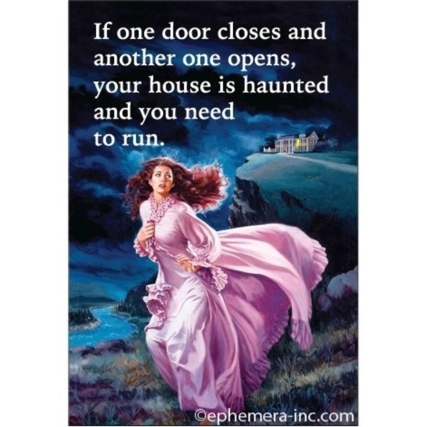 If One Door Closes And Another One Opens Magnet | 2" x 3-Ephemera-The Bullish Store