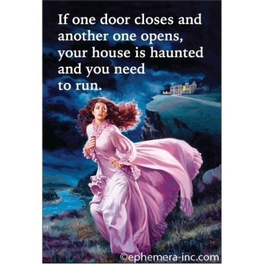 If One Door Closes And Another One Opens Magnet | 2" x 3-Ephemera-The Bullish Store