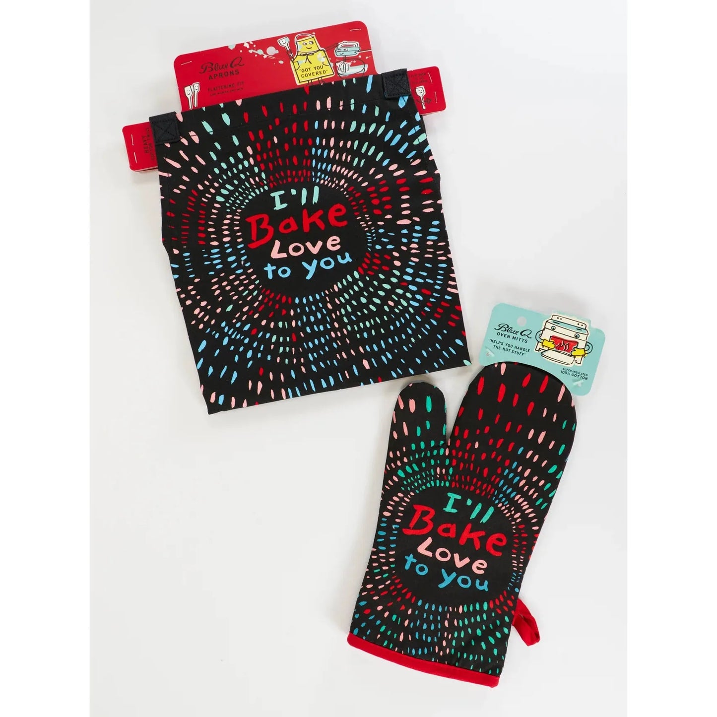 I'll Bake Love To You Oven Mitt | Kitchen Thermal Single Pot Holder | BlueQ at GetBullish
