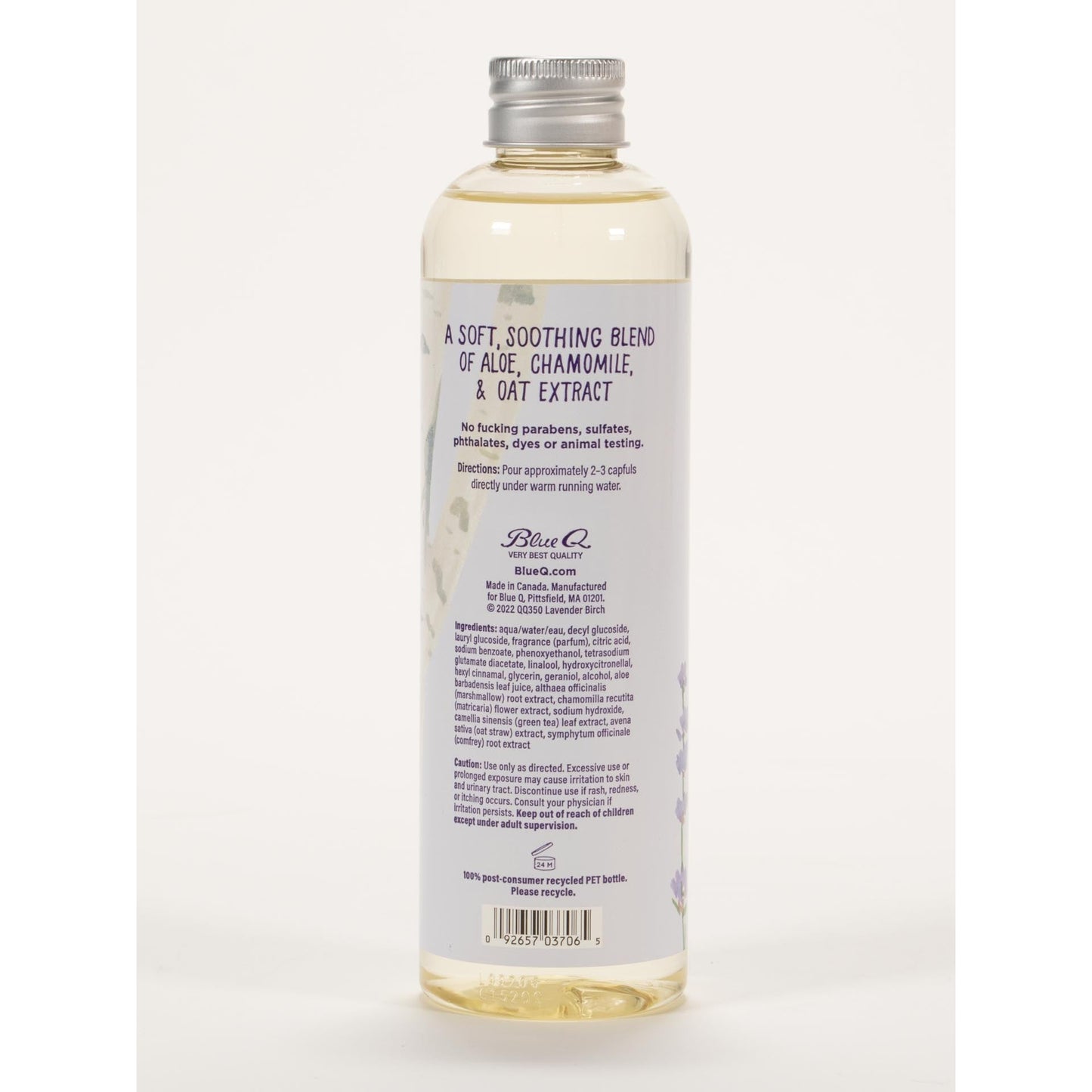 I'm A Delicate Fucking Flower Natural Bubble Bath | Lavender With A Splash Of Birch Water