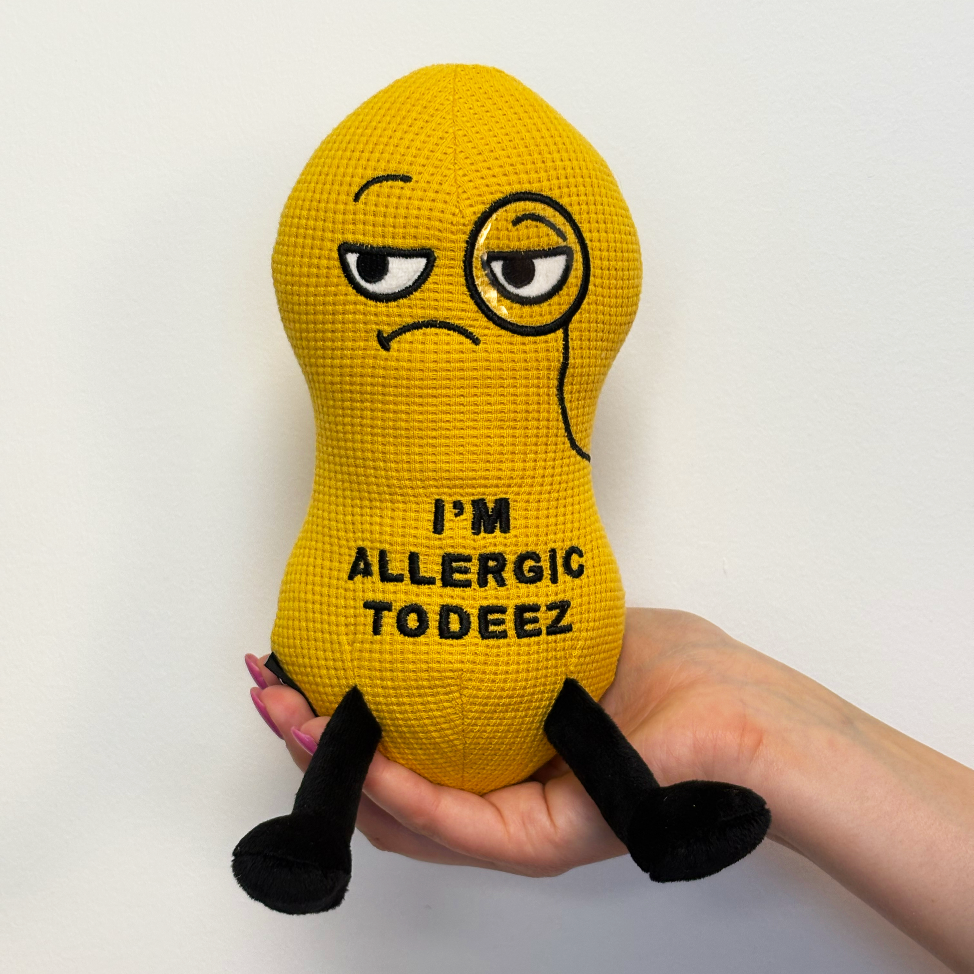 I'm Allergic to Deez Nutz Peanut Plush-Punchkins-The Bullish Store