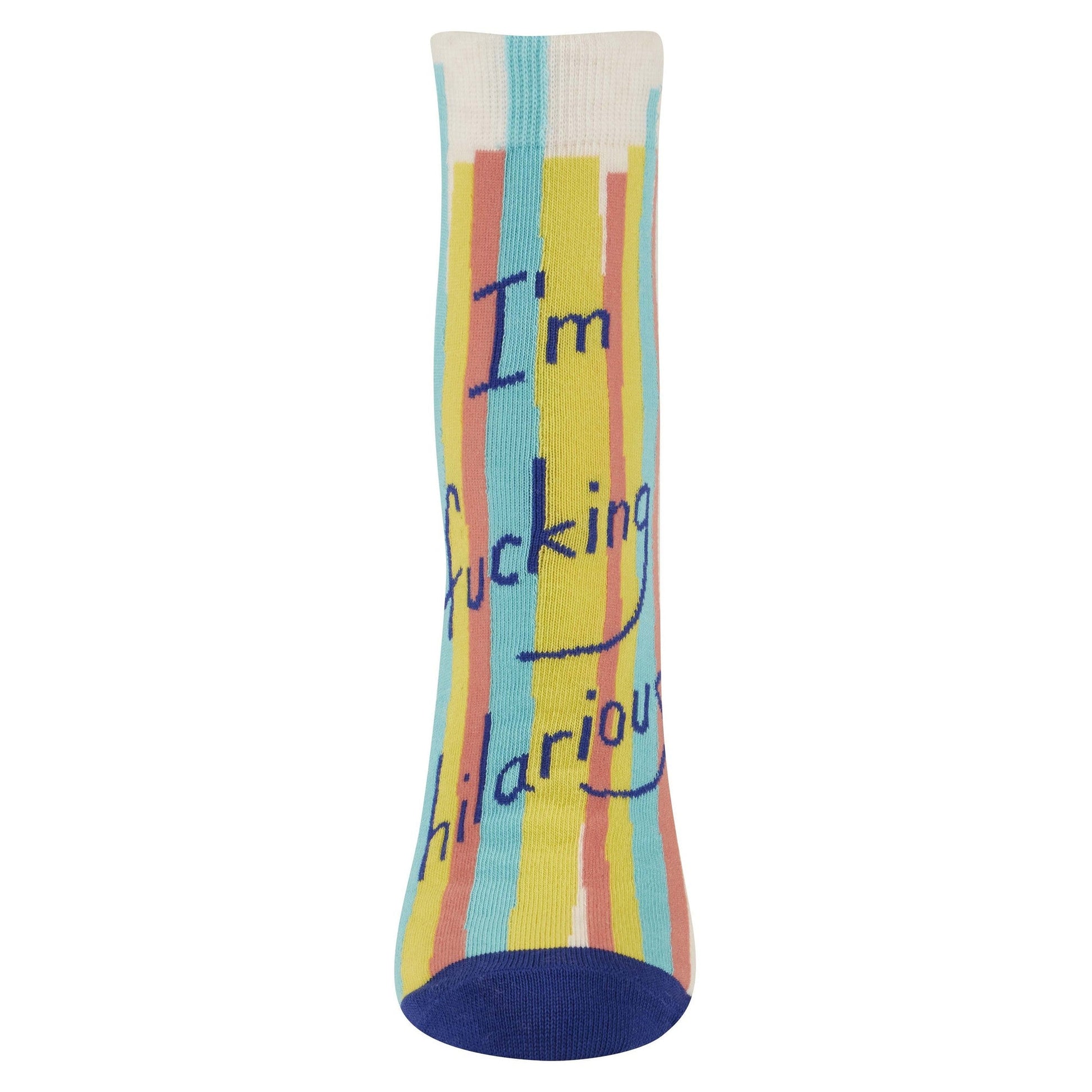 I'm Fucking Hilarious Women's Ankle Socks | BlueQ at GetBullish