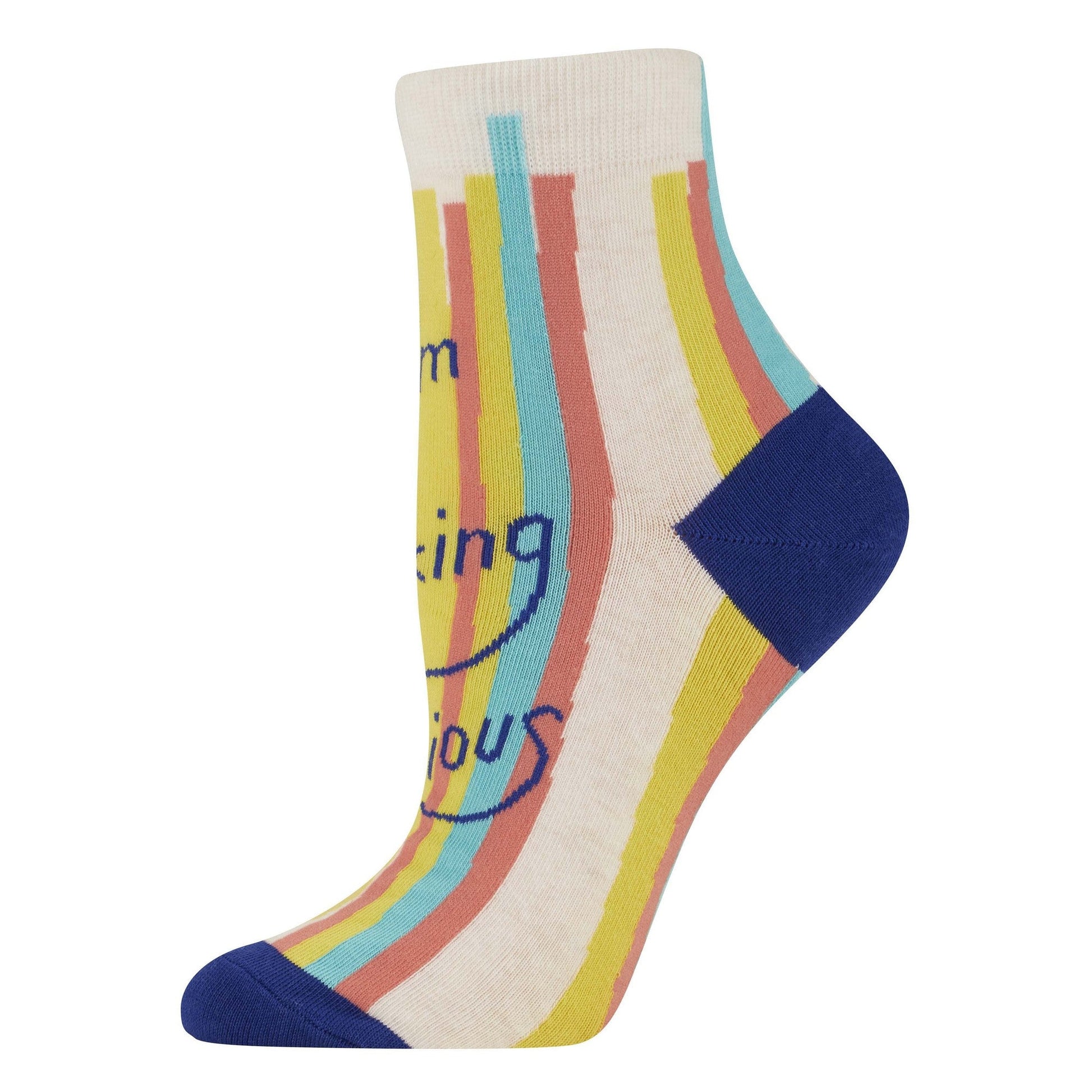 I'm Fucking Hilarious Women's Ankle Socks | BlueQ at GetBullish