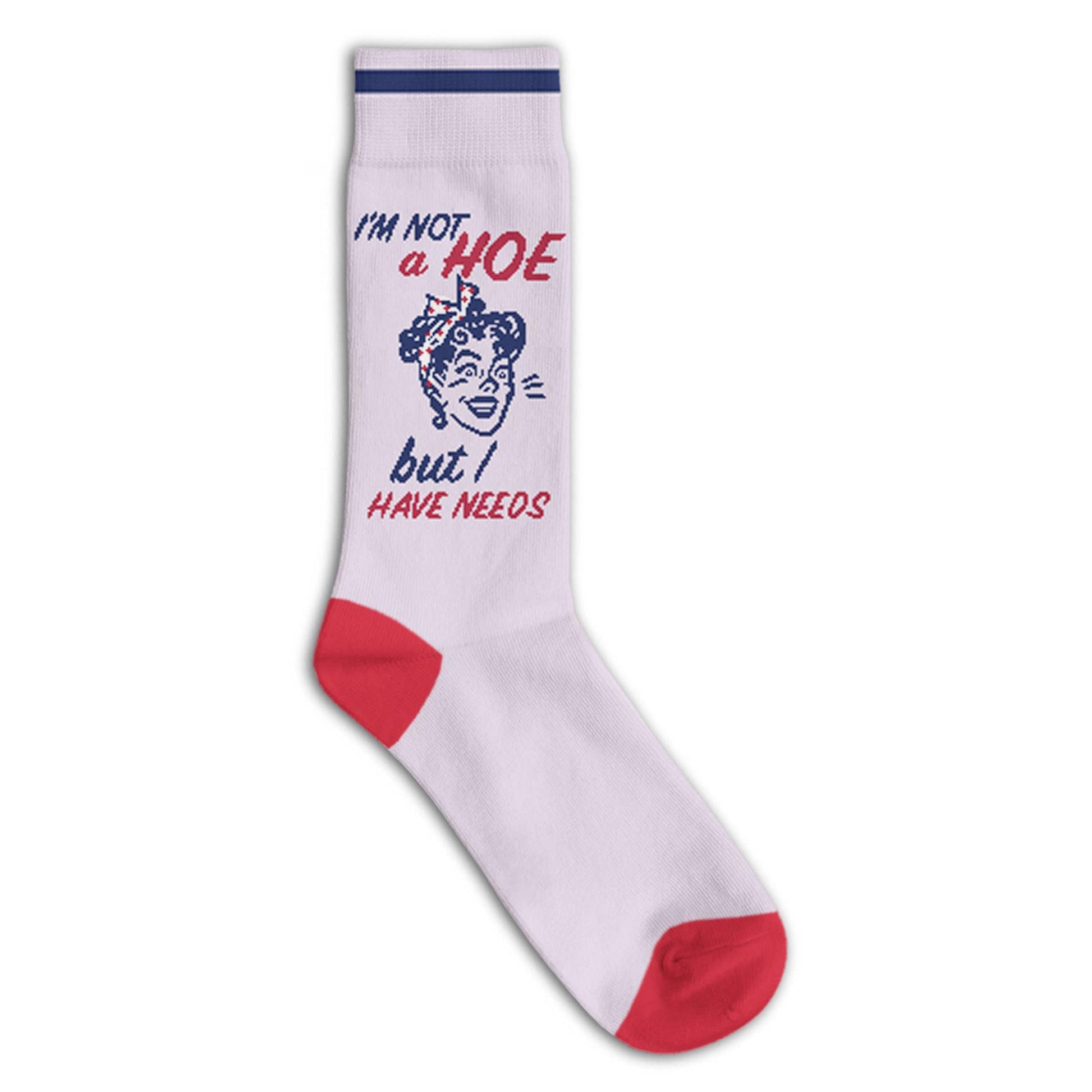 I'm Not A Hoe But I Have Needs Socks | Funny Socks