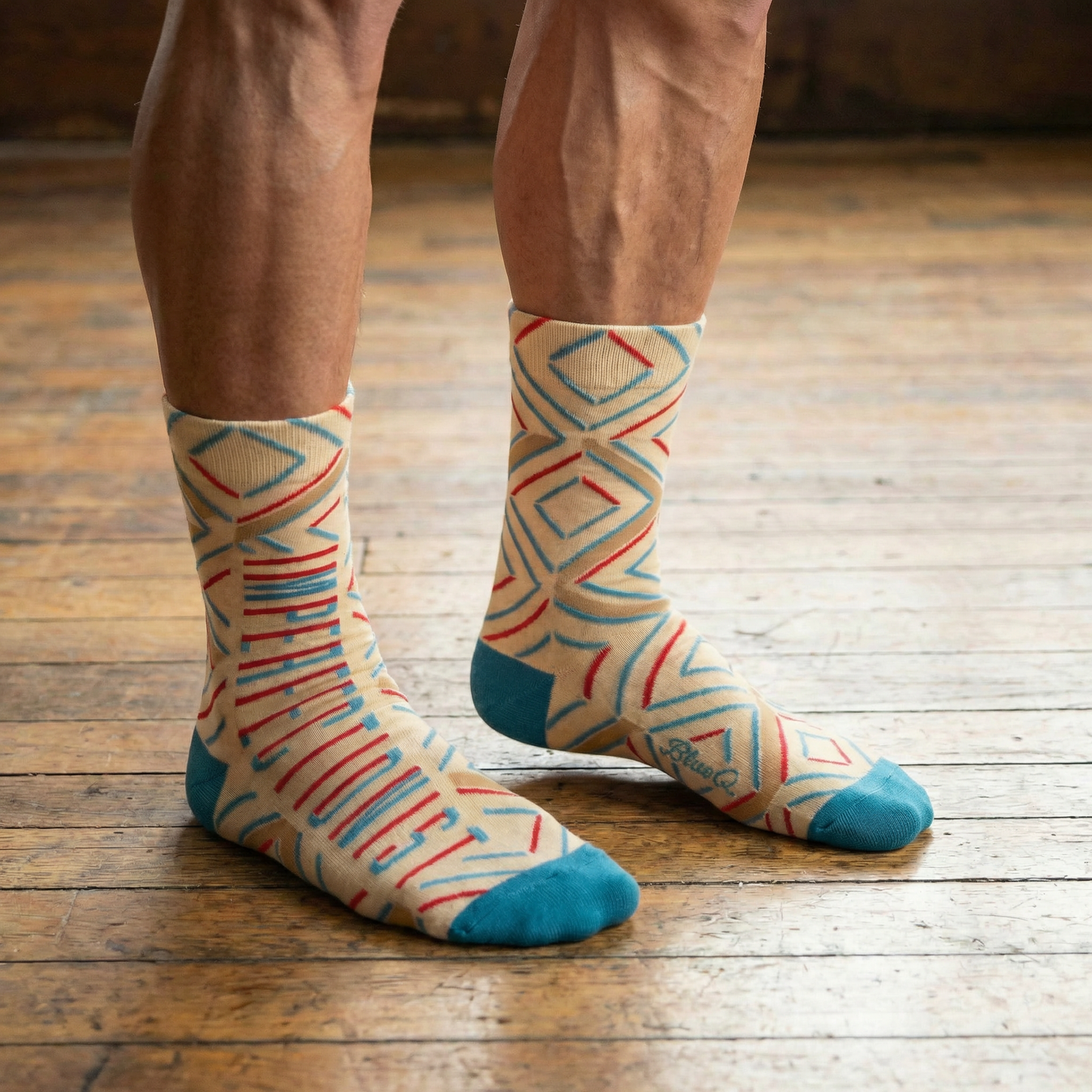 Imperfectionist Men's Crew Socks | Novelty Socks | BlueQ at GetBullish