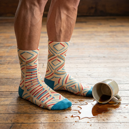 Imperfectionist Men's Crew Socks | Novelty Socks | BlueQ at GetBullish