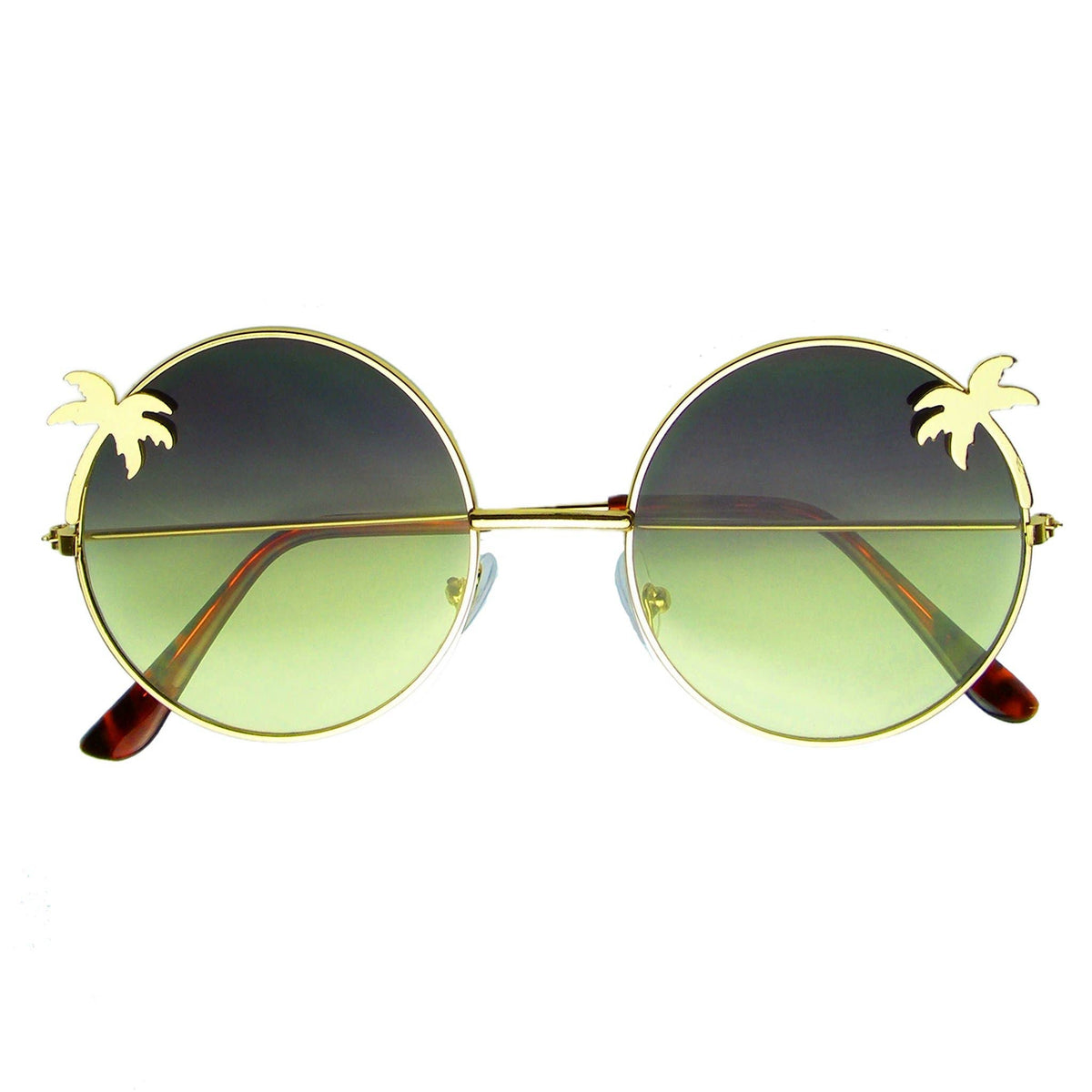 Round Hippie Chic Sunnies ?✌️ Classic Oversize Joplin Style Hippie Round Circle Lens  main image 3