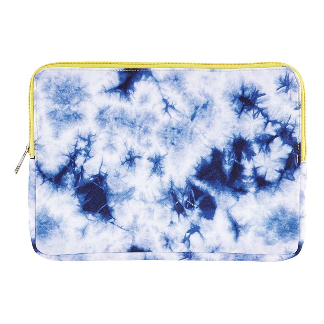 Indigo Tie Dye Laptop Case - 13" | 80s Retro Zippered Laptop Bag