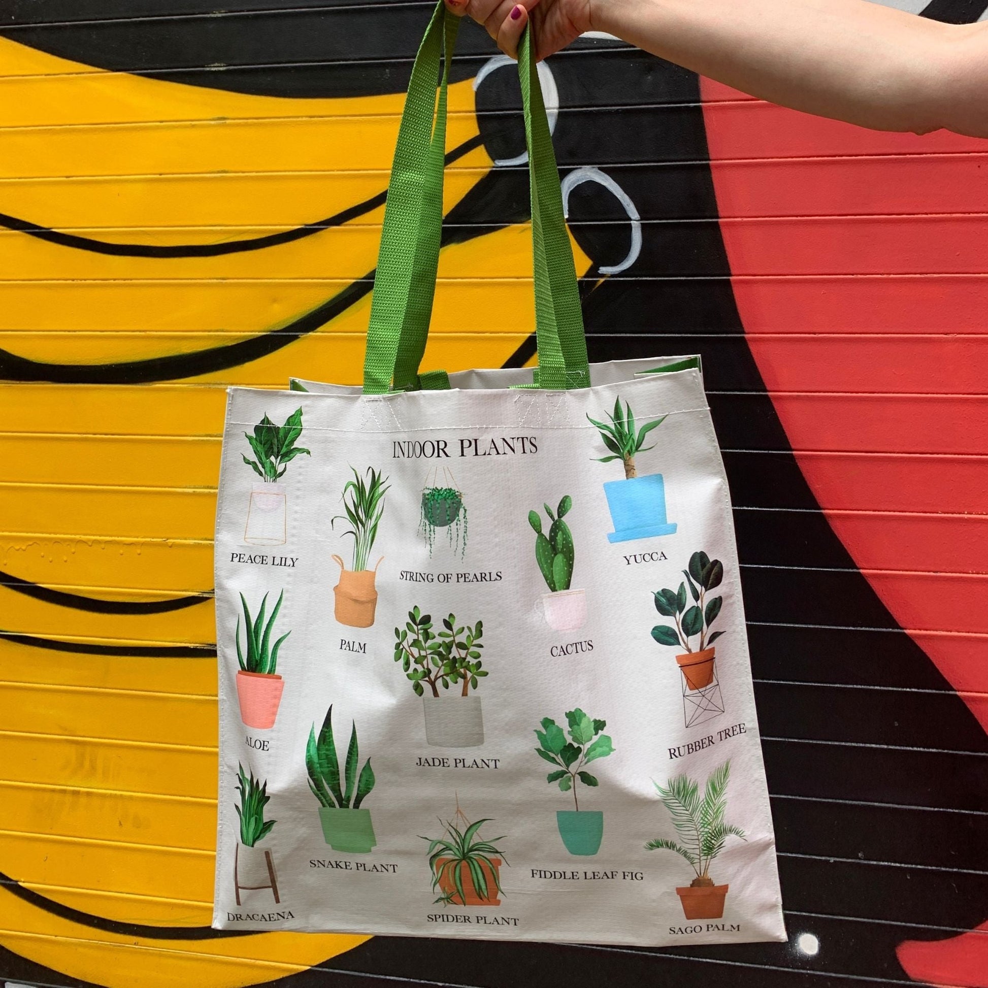 Indoor Plants Market Tote Bag