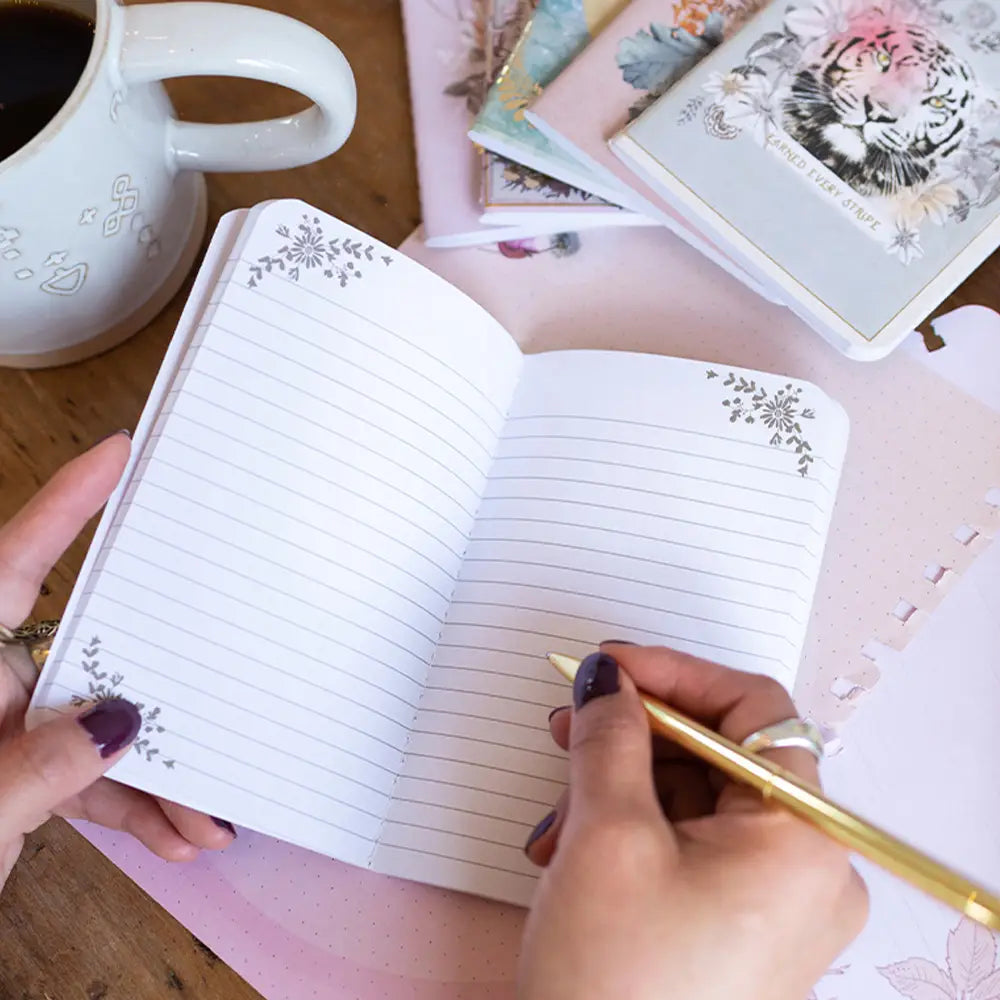 Ink Notebook Designs Ink Arches Mini Book | Saddle-Stitched Pocket Notebook – The Bullish Store