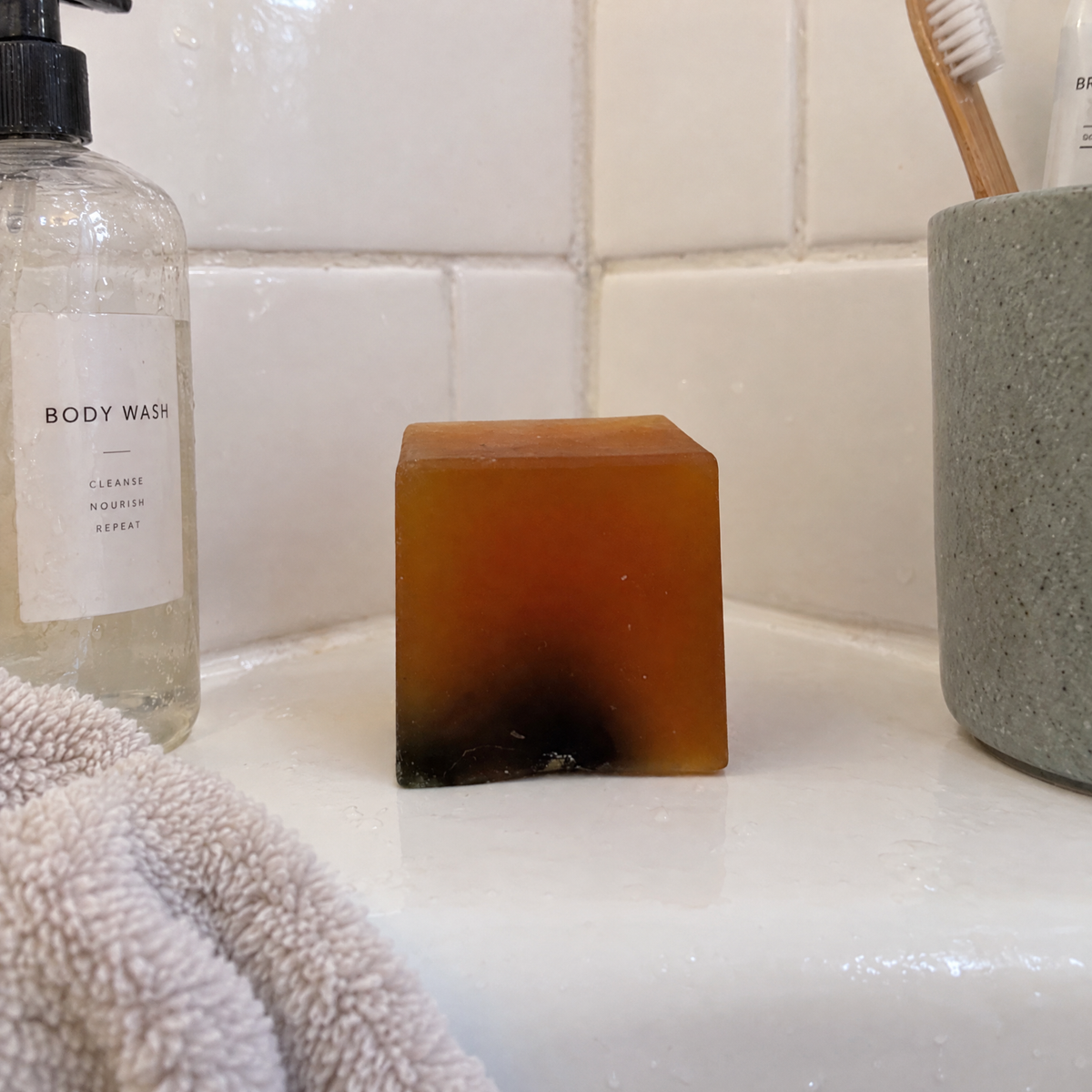 Inner Peace Soap Cube-Iyoba-The Bullish Store