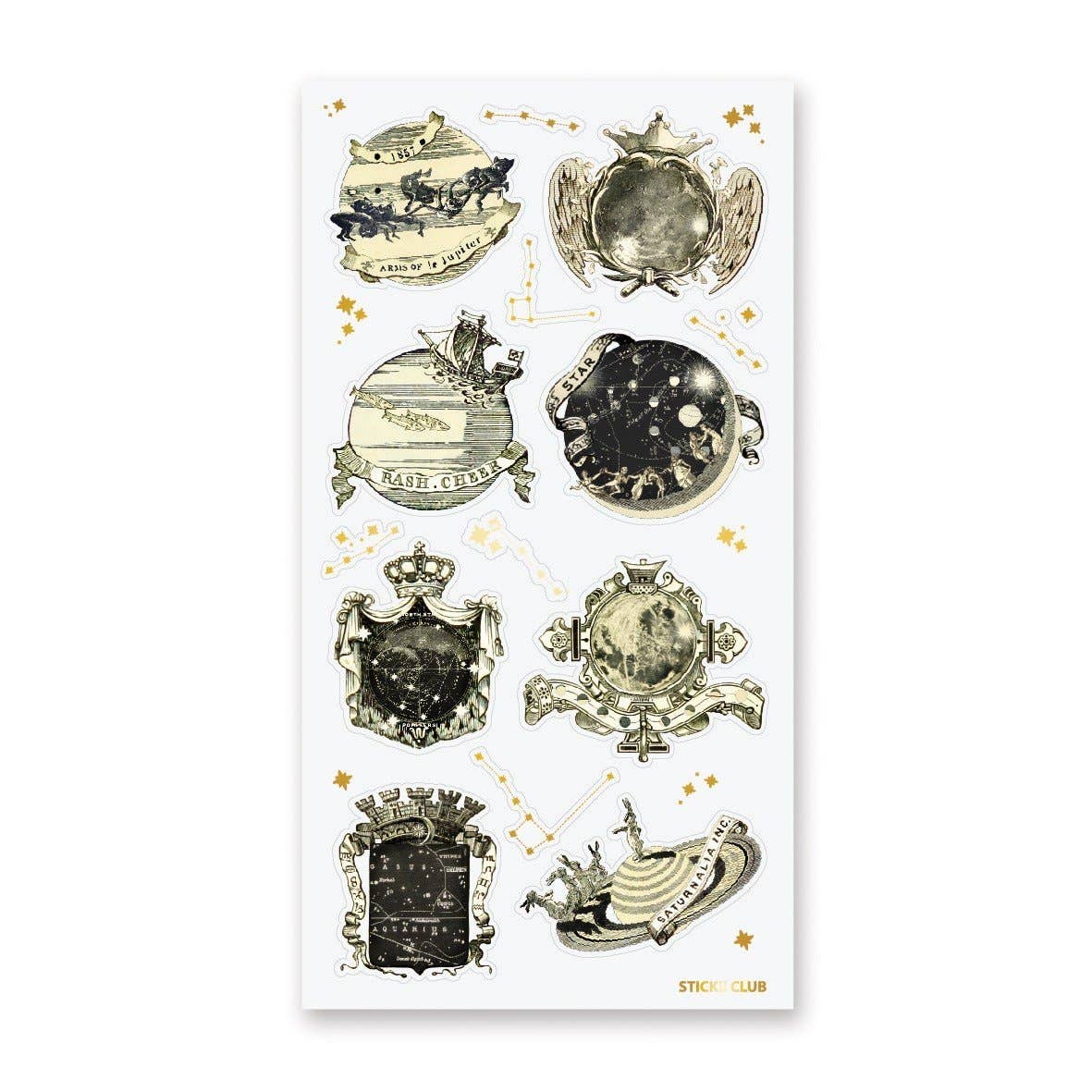 Interstellar Heralds Sticker Sheet | Constellation Astrology