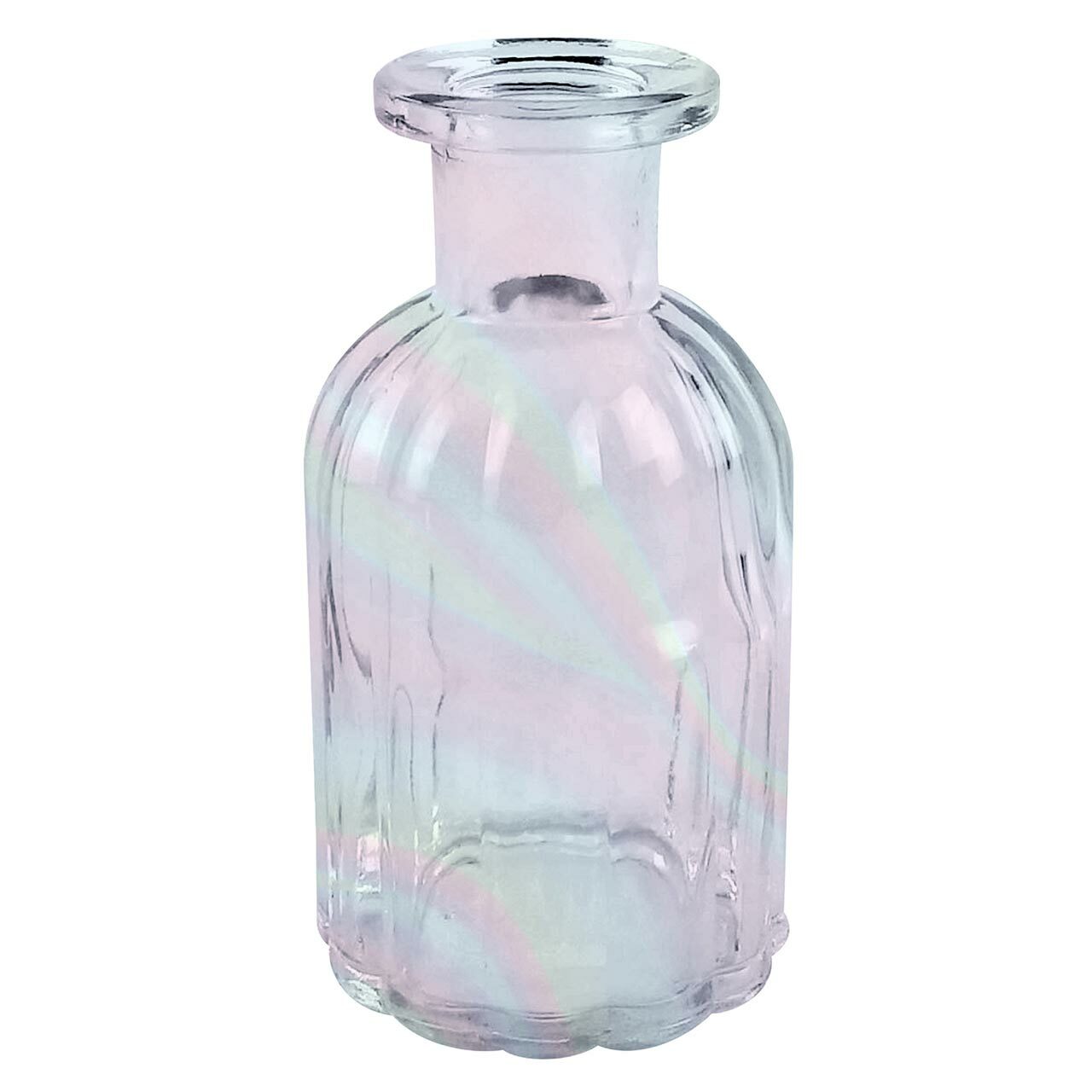 Iridescent Glass Mini Bud Vase