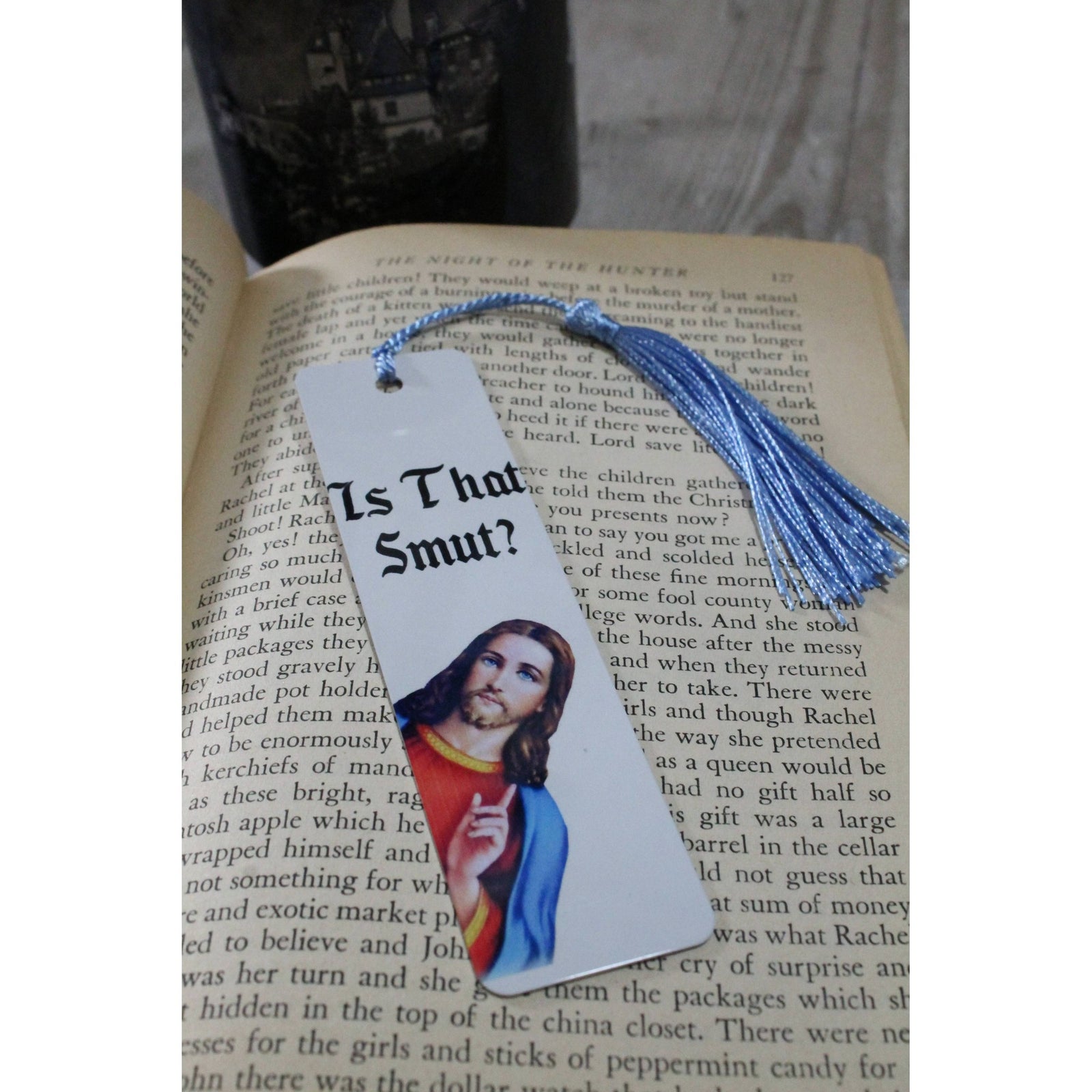 Is That Smut? Metal Bookmark | Book Marker for Book Lovers Bibliophile