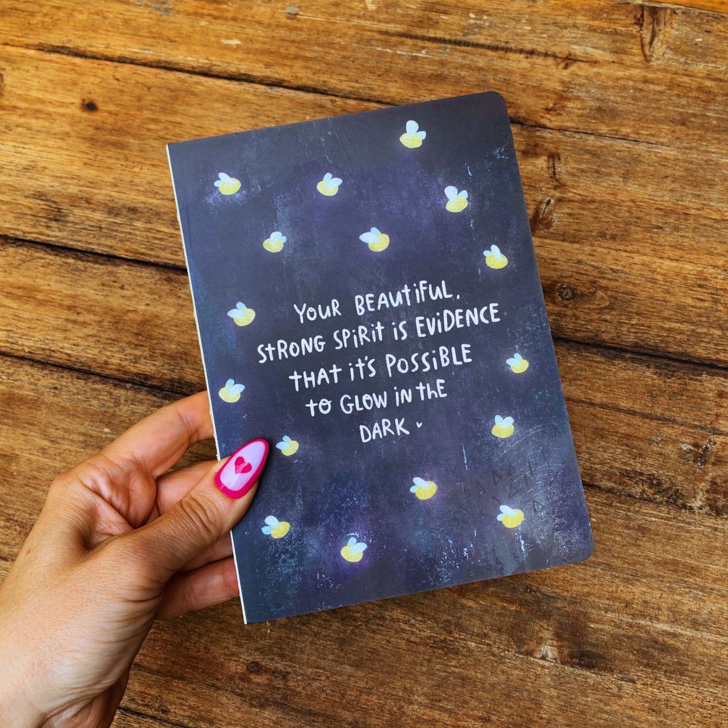 It's Possible To Glow In The Dark Journal | Celestial with Firefly Designs Journal