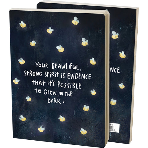 It's Possible To Glow In The Dark Journal | Celestial with Firefly Designs Journal