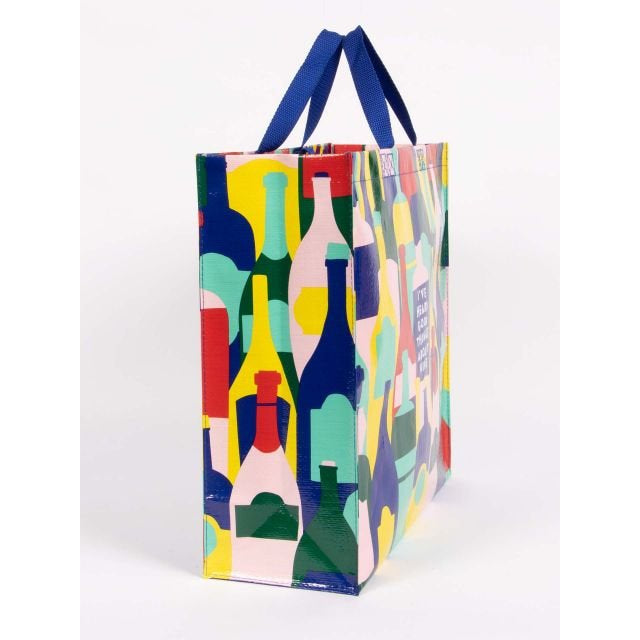 I've Heard Good Things About Wine Shopper Tote Bag | 15" x 16" | BlueQ at GetBullish