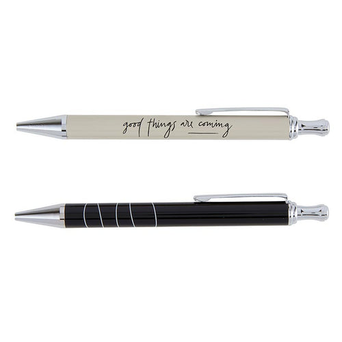 Good Things Are Coming Pen Set | Giftable Pens in Box | Refillable