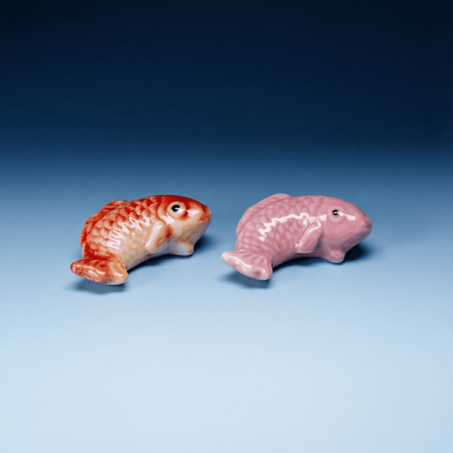 Japanese Koi Fish 2 Pair Chopsticks and Rests Set | Elegant Gift for Food Lovers