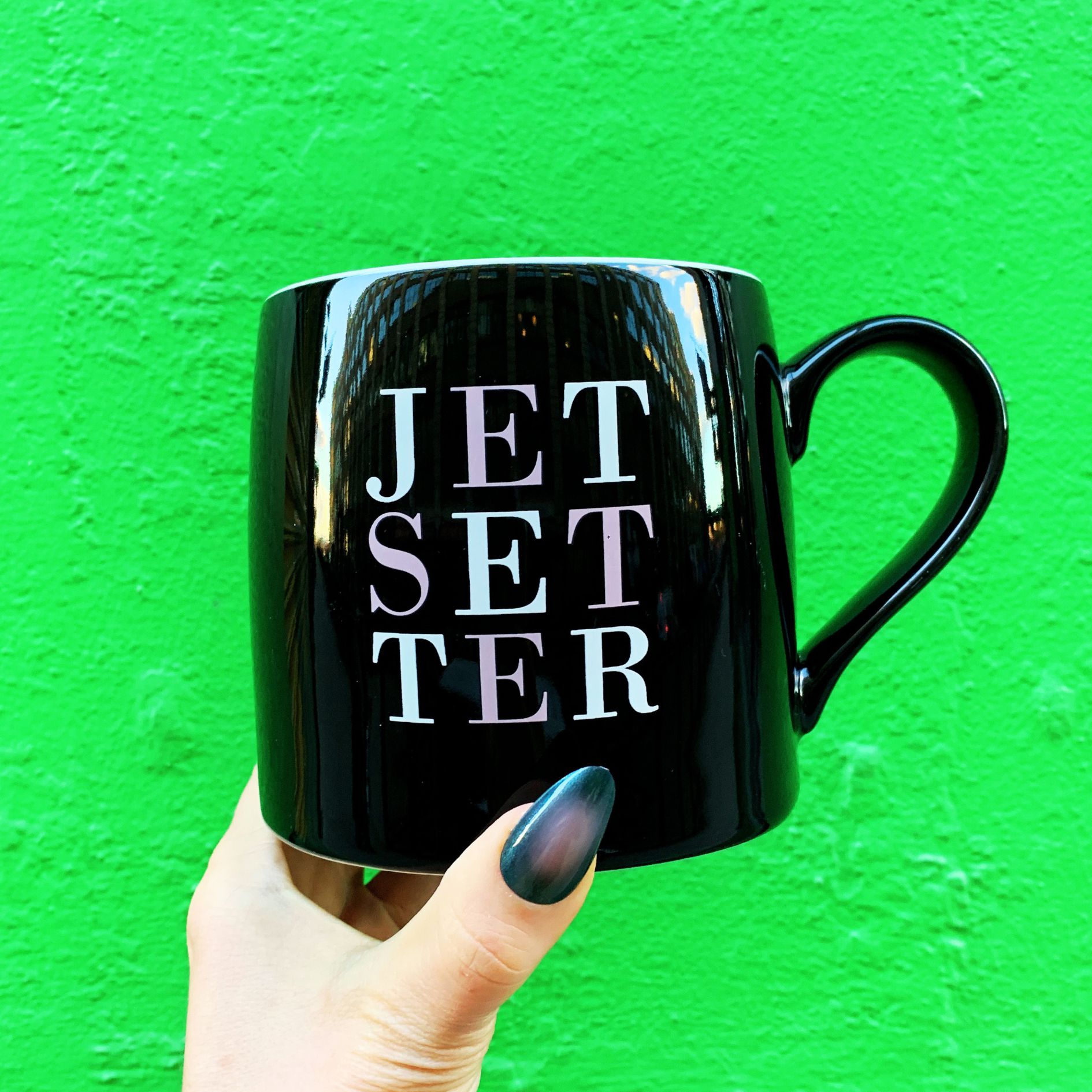 Jetsetter Jumbo Coffee Mug | Ceramic