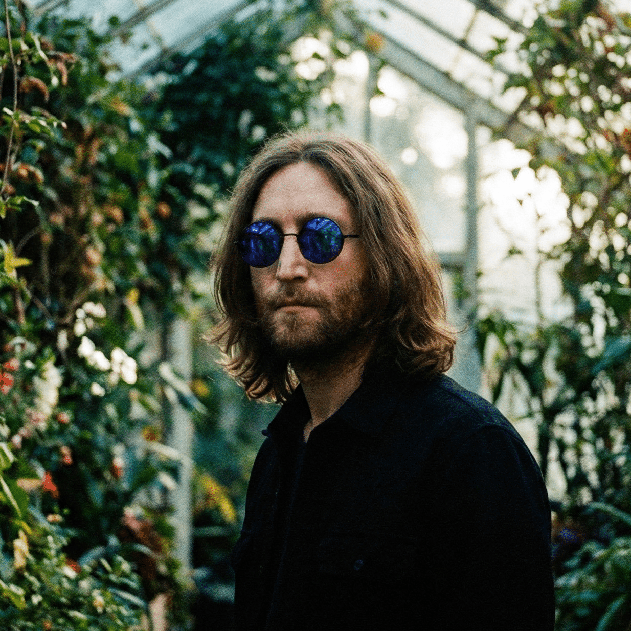 John Lennon Inspired Unisex Sunglasses | Round Hippie Retro Shades | UV Protection