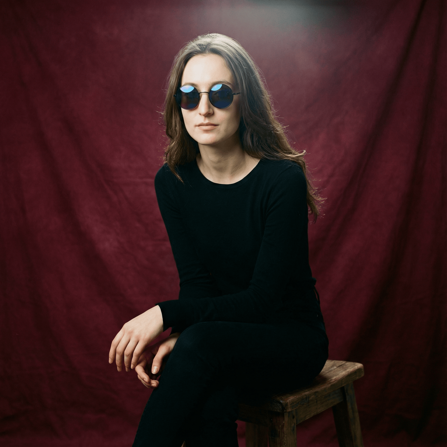 John Lennon Inspired Unisex Sunglasses | Round Hippie Retro Shades | UV Protection