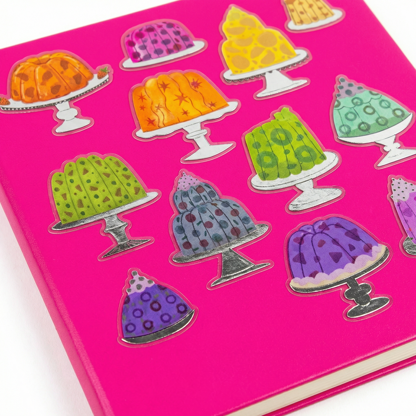 Joyful Jelly Stickers | Colorful Jellies Decorative Decals | Sticker Lovers Collection