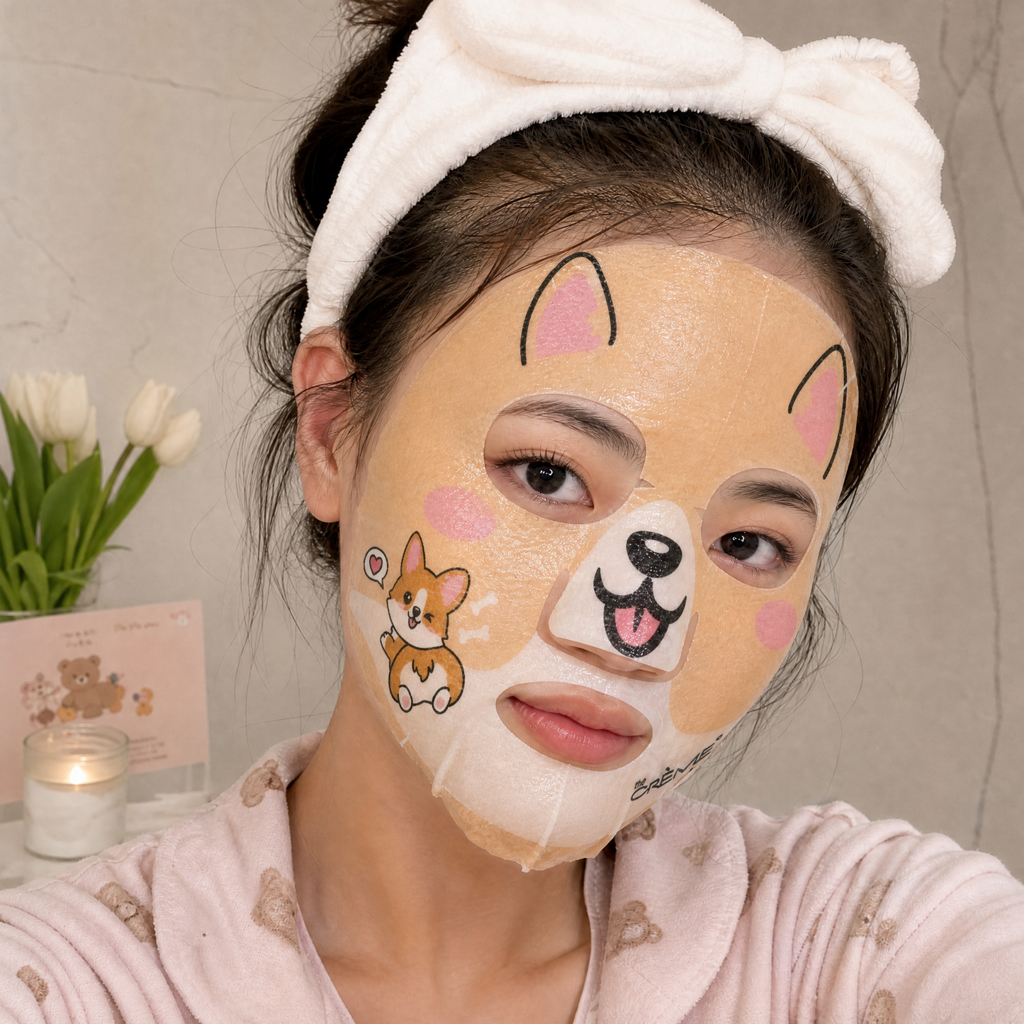 K-Beauty Animated Face Sheet Masks | Kawaii Animal Face Cute Skin Care Masks-Crover-The Bullish Store