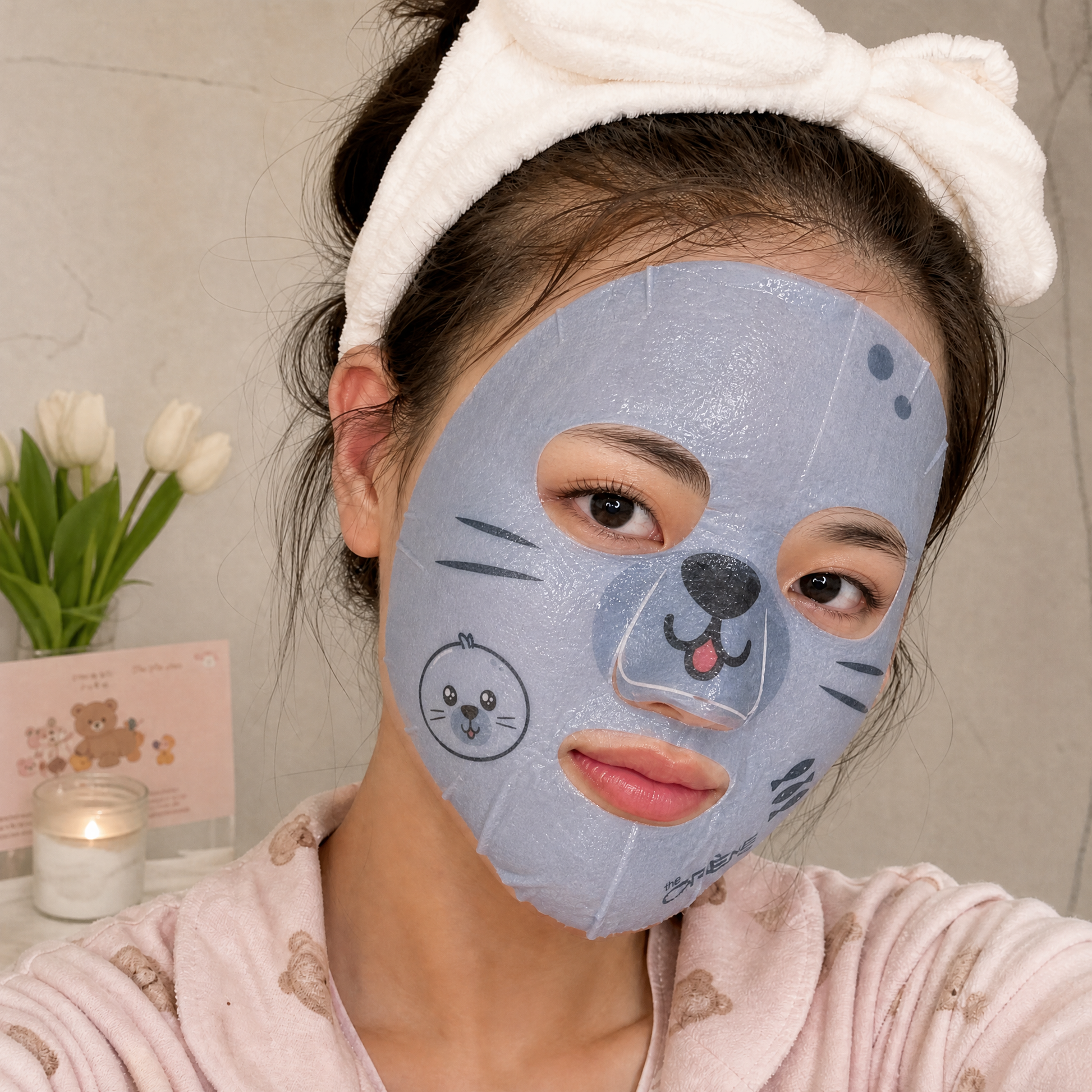 K-Beauty Animated Face Sheet Masks | Kawaii Animal Face Cute Skin Care Masks-Crover-The Bullish Store