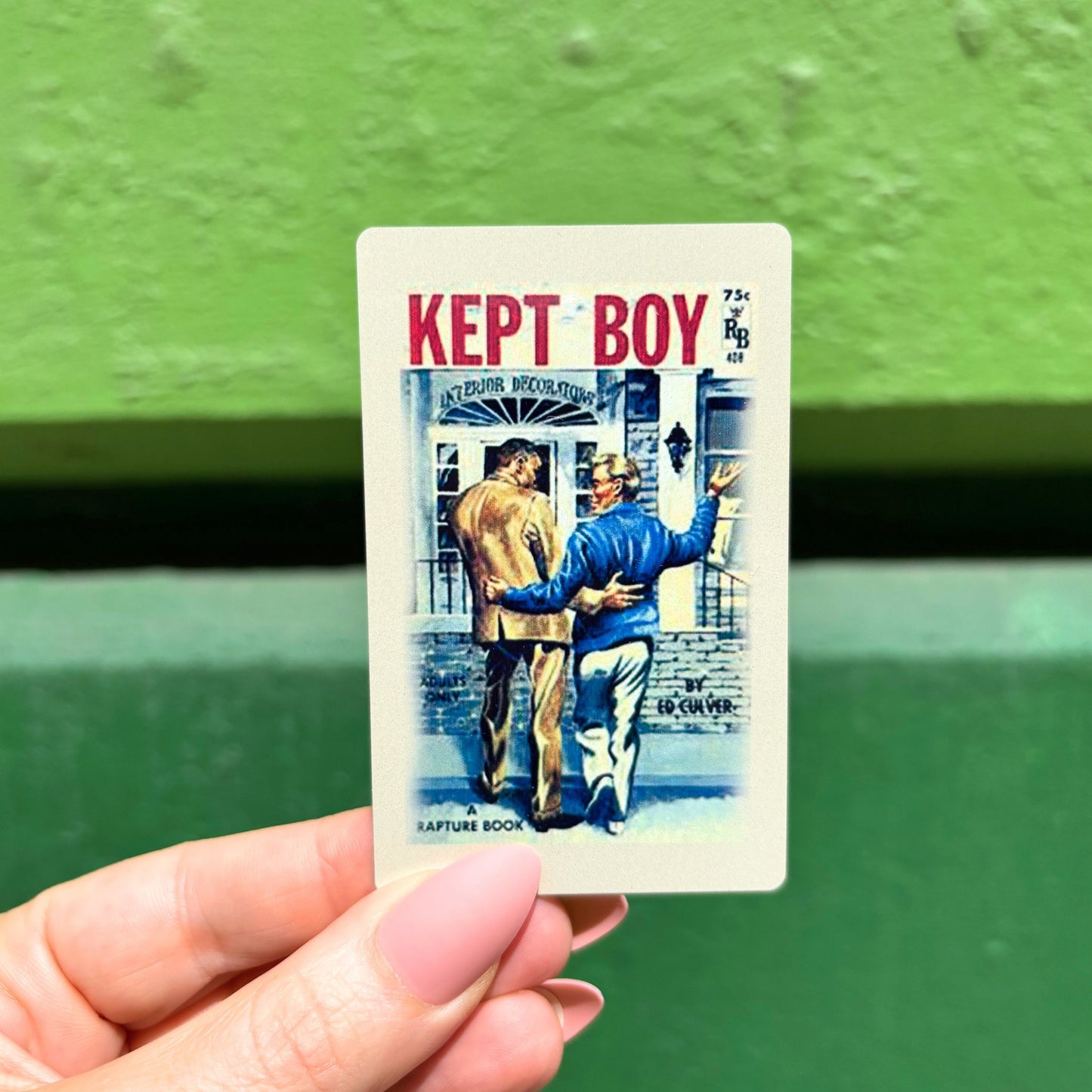 Kept Boy Aluminum Refrigerator Magnet | Pride Gay