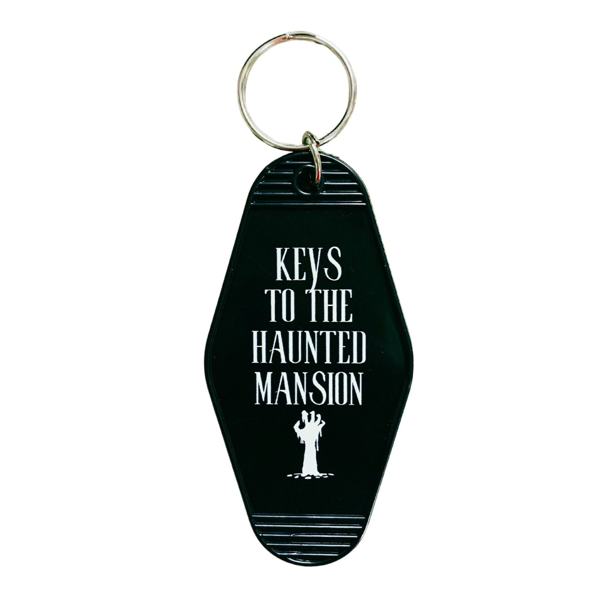 Keys to the Haunted Mansion Motel Style Keychain