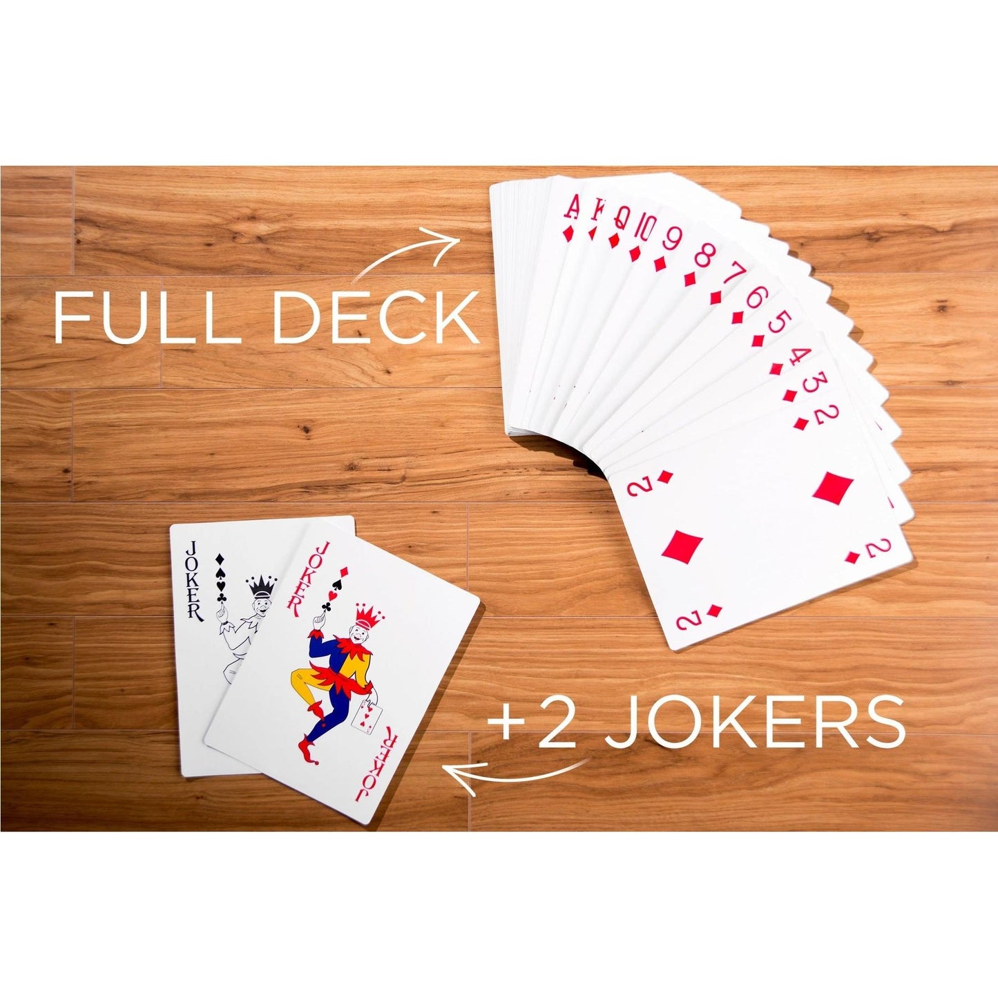 King Size Playing Cards | Giant Oversized Deck for Fun Games, Parties & Gifts