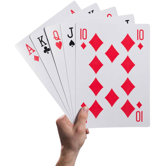 King Size Playing Cards | Giant Oversized Deck for Fun Games, Parties & Gifts