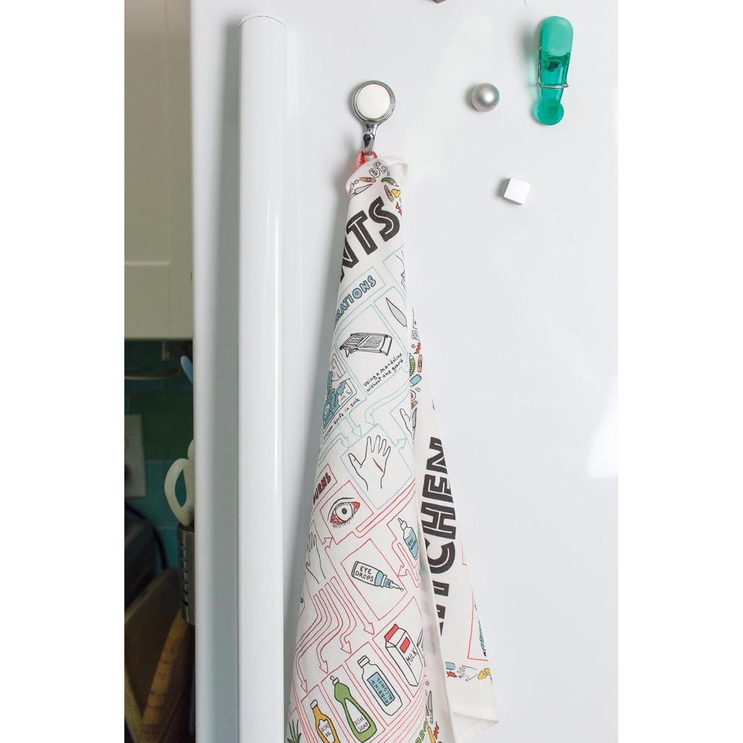 Kitchen Accidents Towel | Dish Hand Tea Towel | 17.25" x 25.5"