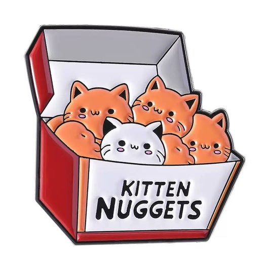 Kitten Nuggets Enamel Pin