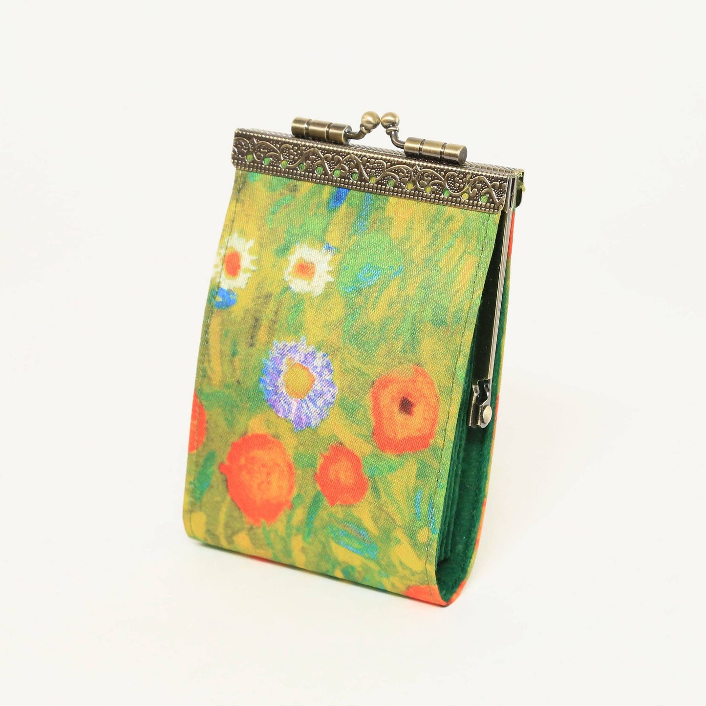 Klimt Flower Farm Artist Painting Prints Card Holder | 10 Slots | RFID Blocking