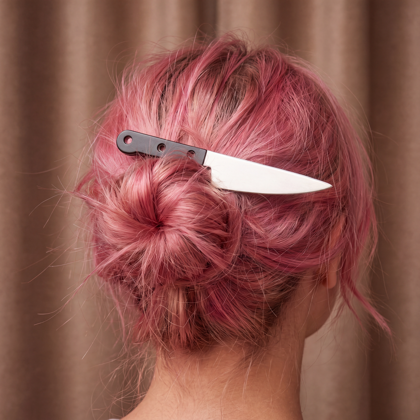 Knife Barrette Hair Clip | 5" Acrylic | Knifecore Hair Accessory