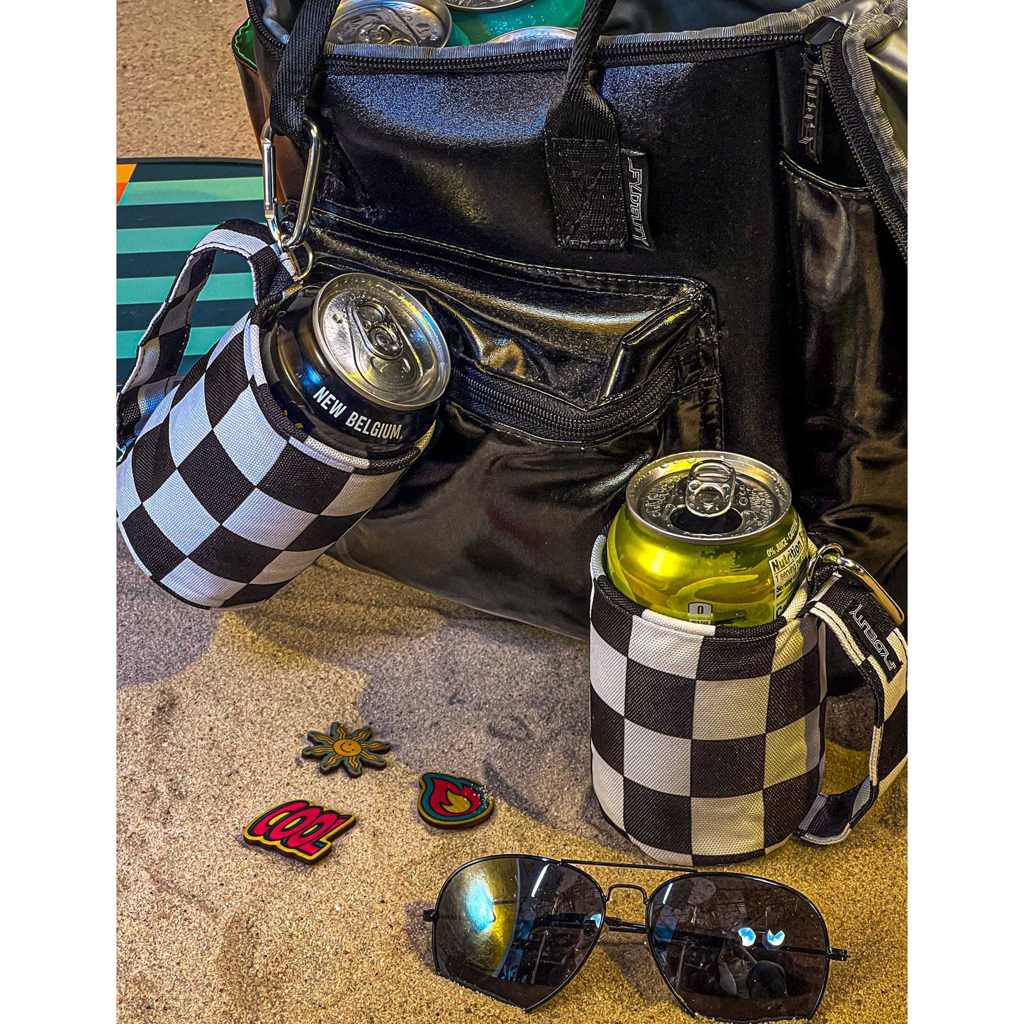 Külzee Can Handle Cooler | Metallic Insulated Beverage Holder