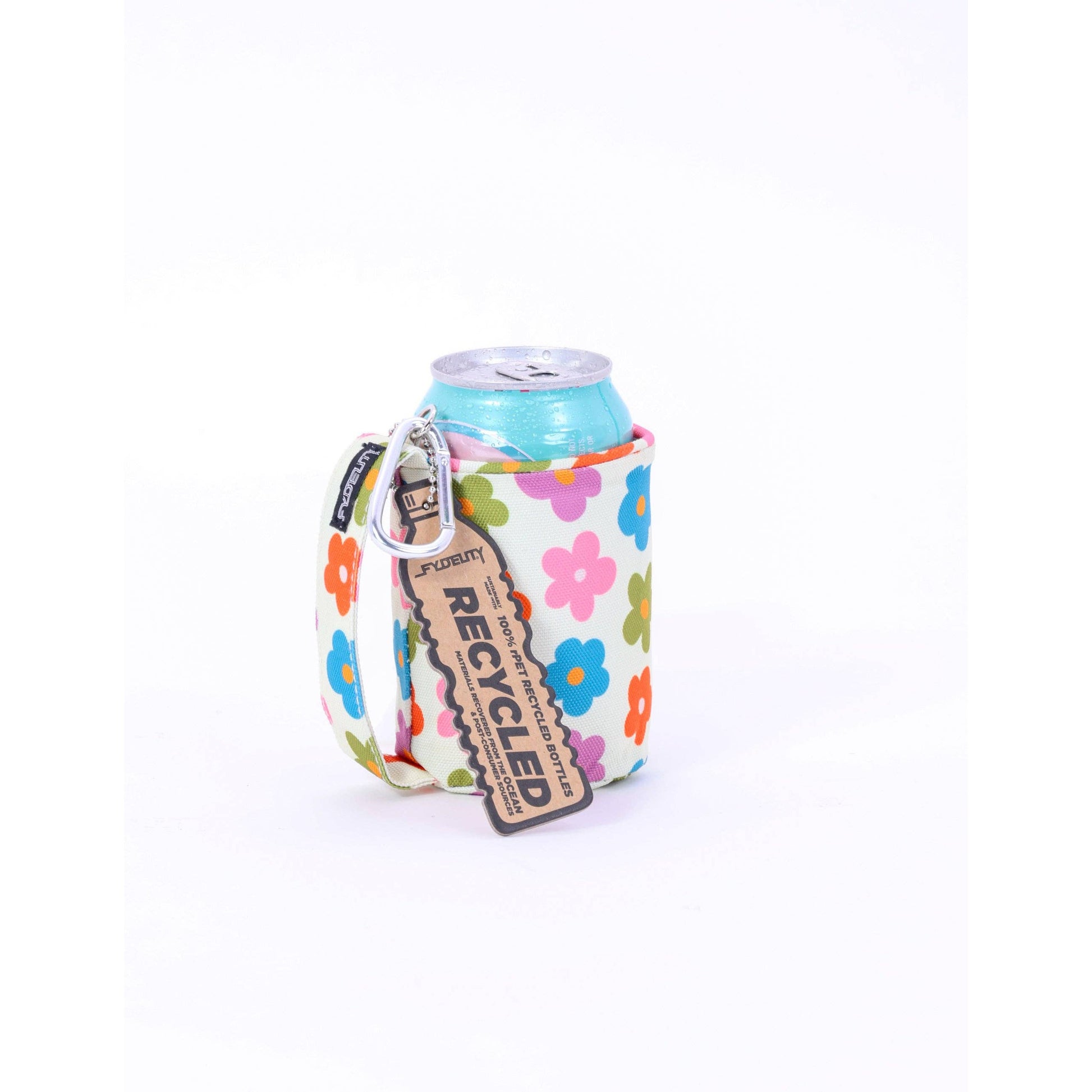 Külzee Multi Poppy Can Handle Cooler | Recycled rPET | Insulated Beverage Holder