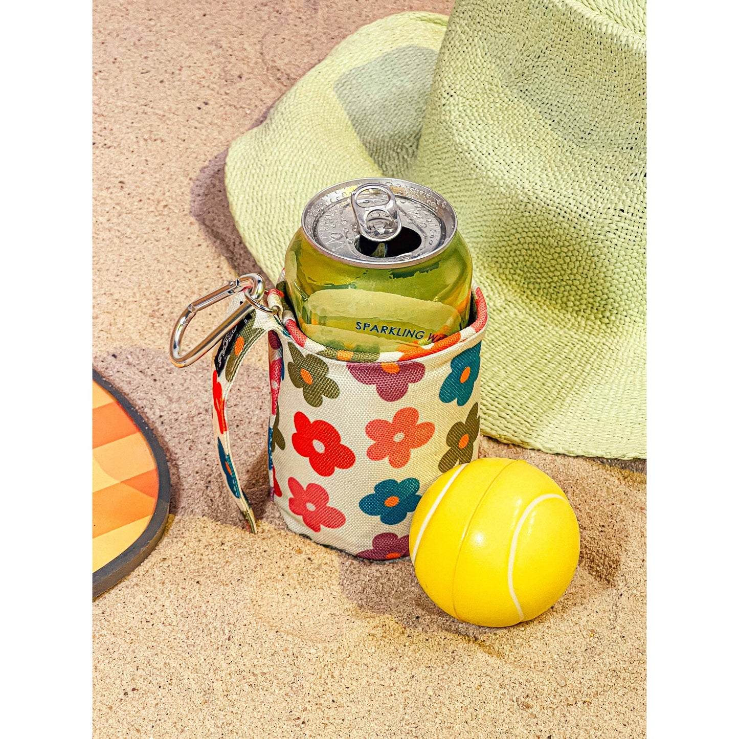 Külzee Multi Poppy Can Handle Cooler | Recycled rPET | Insulated Beverage Holder